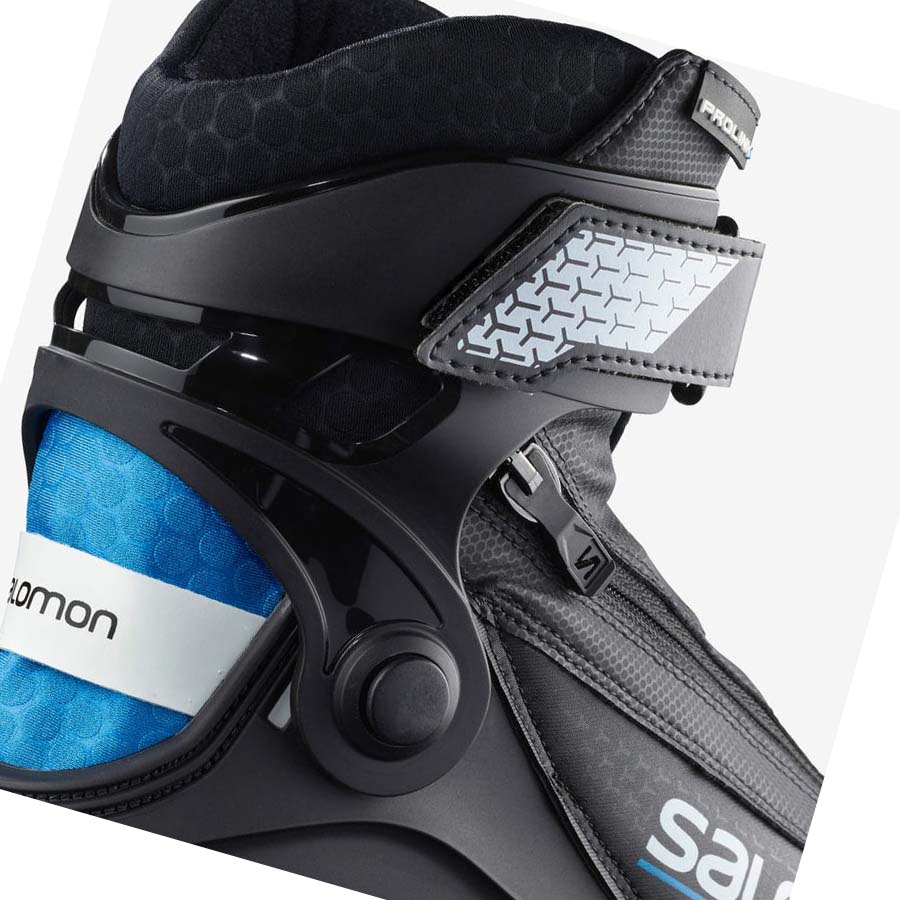 Salomon R/PROLINK Síbakancs Női Fekete Kék | HU 3574AHK